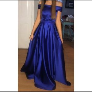 Royal Blue Prom Dress